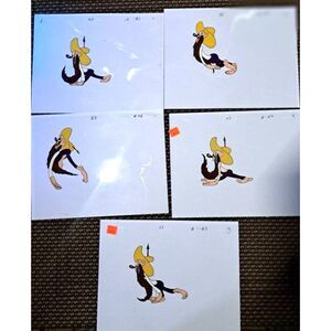 1930's Cartoons 1970 remakes 23 Cels Warner Bros Looney Tunes & Charles Mintz